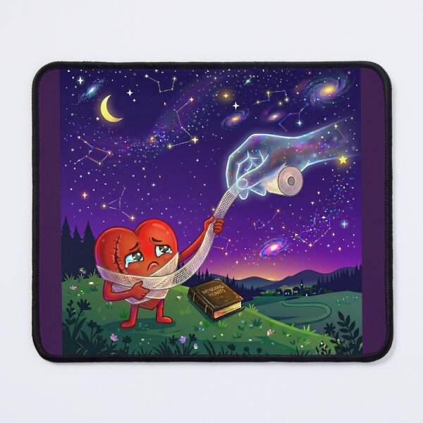 Item preview, ​Cosmic Healing for a Wounded Broken Heart designed and sold by NadinGerasi.