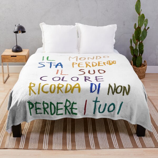Item preview, The world has lost its color and it does not lose its color to you designed and sold by sonopiacere.