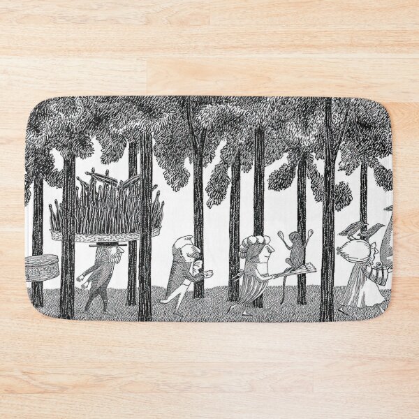 Item preview, - New Upload  - Edward Gorey - (28) - Whimsical Darkness – Gothic Illustration in the Style of Edward Gorey designed and sold by Romero Britto.