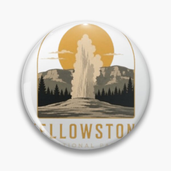 Item preview, Yellowstone National Park TShirt, Sweatshirt, Long-Sleeve, Sticker designed and sold by projectbadass.