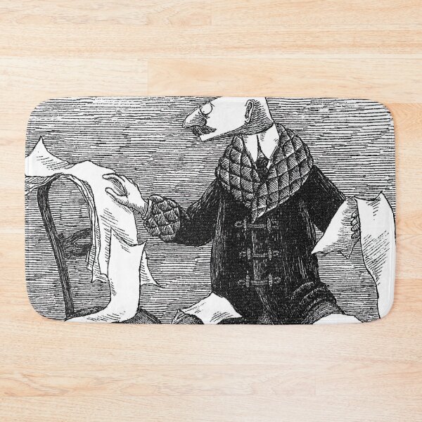 Item preview, - New Upload  - Edward Gorey - (29) - Whimsical Darkness – Gothic Illustration in the Style of Edward Gorey designed and sold by Romero Britto.