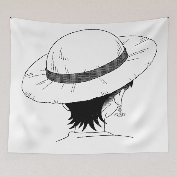 Item preview, Monkey D Luffy mullet - One Piece Design designed and sold by DWZ Design.