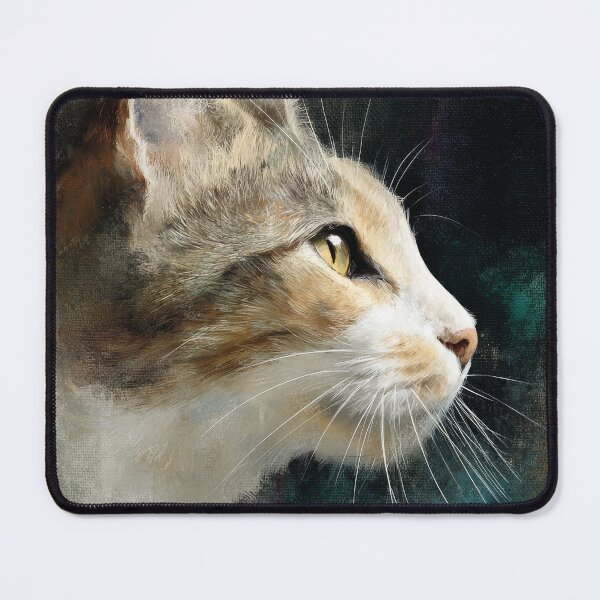 Item preview, Golden Light Cat Portrait Oil Painting designed and sold by Paolo-Bandal.