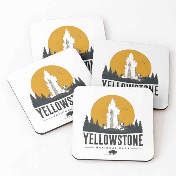 Item preview, Yellowstone National Park TShirt, Sweatshirt, Long-Sleeve, Sticker designed and sold by projectbadass.