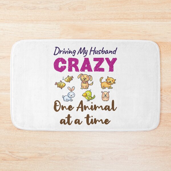 Item preview, Driving My Husband Crazy One Animal at a Time designed and sold by jaygo.