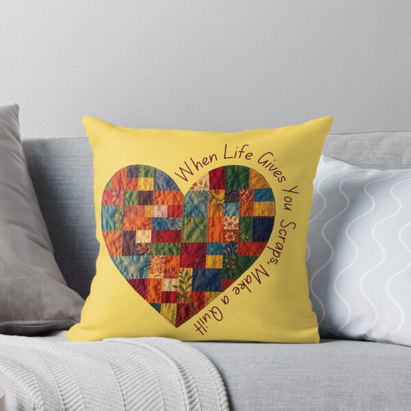 Item preview, When Life Gives You Scraps, Make a Quilt - Funny Quilter designed and sold by Wiss2Arts.