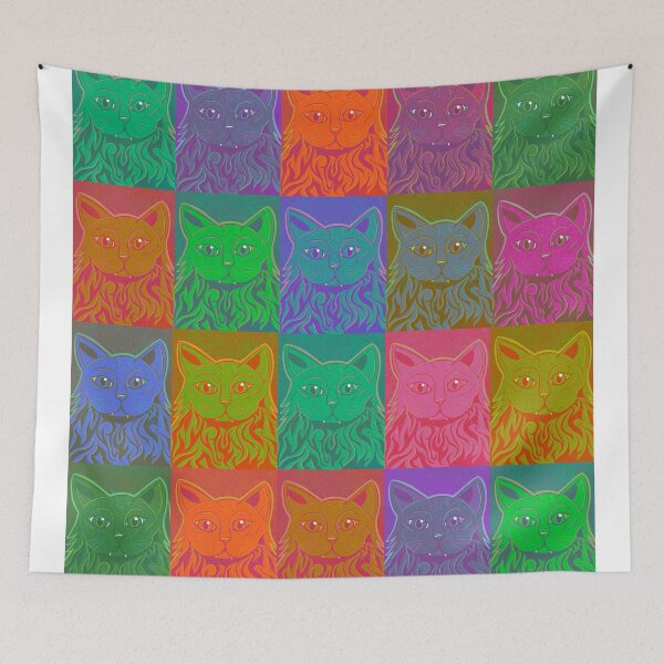 Item preview, Pop Art Colorful Cats designed and sold by Katie.s.stryker.