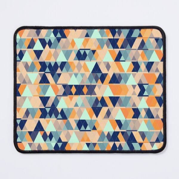 Item preview, Spring Tribal Checkered Geometric Pattern Art designed and sold by K Design Store.