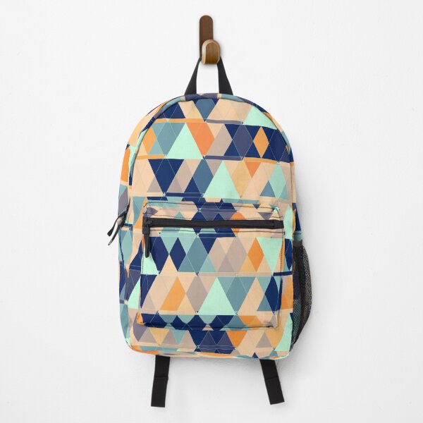 Item preview, Spring Tribal Checkered Geometric Pattern Art designed and sold by K Design Store.