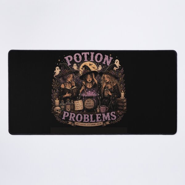 Item preview, Potion Problems Witchy Halloween Coven Retro Design designed and sold by MotylekAnia.