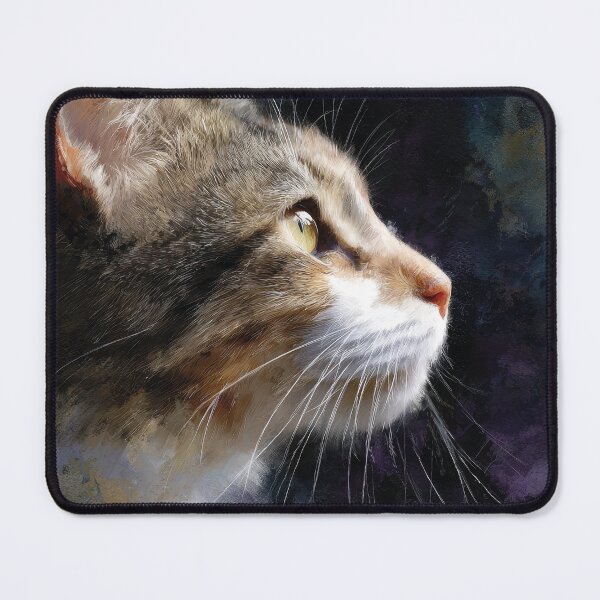 Item preview, Golden Light Cat Portrait Oil Painting designed and sold by Paolo-Bandal.