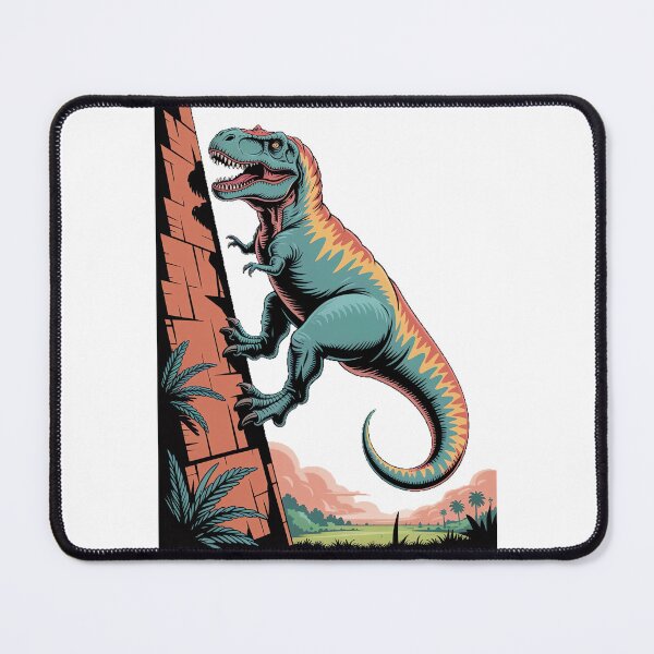 Item preview, Climbing T. Rex designed and sold by Diesel Drinking Dinosaurs.