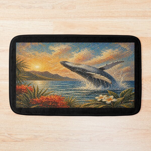 Item preview, Humpback Whale - nature - Animal and Ocean lovers designed and sold by artyfartypants.