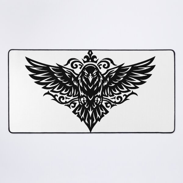 Item preview, Gothic Crow Tattoo designed and sold by maniacdesignz11.