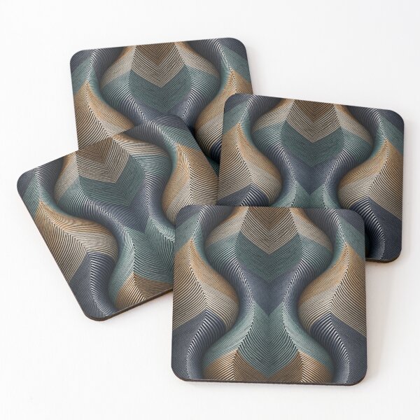 Item preview, Sculpted Chevron Flow designed and sold by Bellassi.