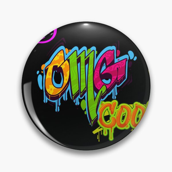 Item preview, OMG COOL Graffiti Art - Vibrant Urban Streetwear Design designed and sold by thazinart.