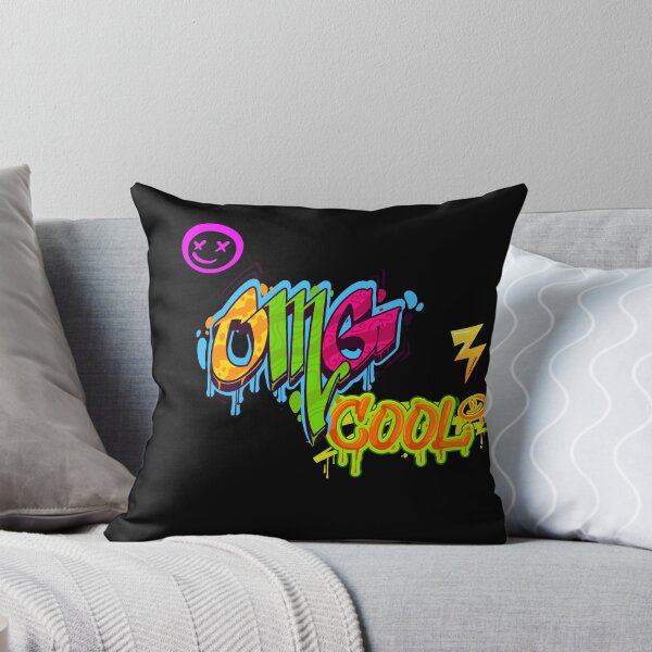 Item preview, OMG COOL Graffiti Art - Vibrant Urban Streetwear Design designed and sold by thazinart.