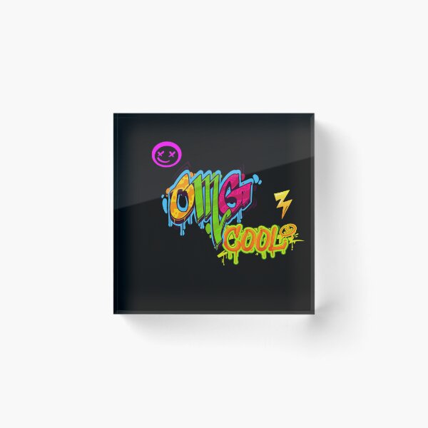Item preview, OMG COOL Graffiti Art - Vibrant Urban Streetwear Design designed and sold by thazinart.