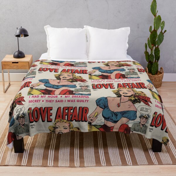 Item preview, Classic 1950s Romance Comic "My Love Affair" - Passionate Blonde & Sailor, Intimate Affairs Vibes designed and sold by Analog Aura .