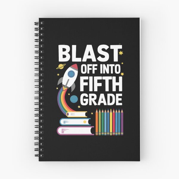Item preview, Blast Off Into Fifth Grade designed and sold by SiarheiYur.
