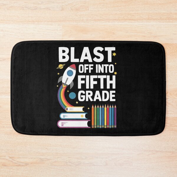 Item preview, Blast Off Into Fifth Grade designed and sold by SiarheiYur.