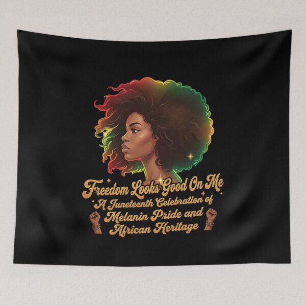 Item preview, Inspirational Juneteenth Black Freedom Quote Afro Pride Gift for Women Men Celebrate African Heritage designed and sold by Im-Ara.