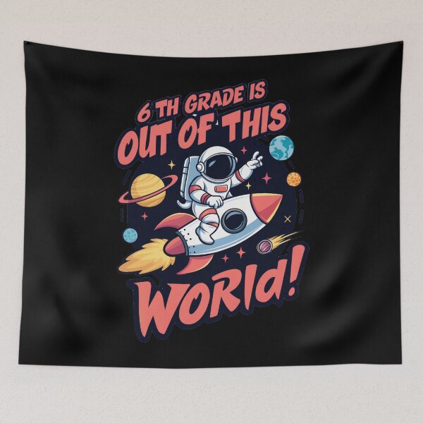 Item preview, Fourth Grade Out Of This World designed and sold by SiarheiYur.