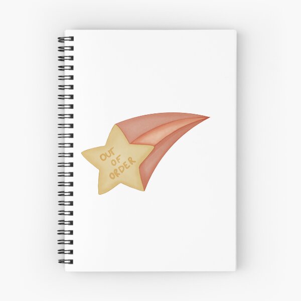 Item preview, Broken Star · Out of Order · Cute Watercolor Illustration designed and sold by Reverber.arting.