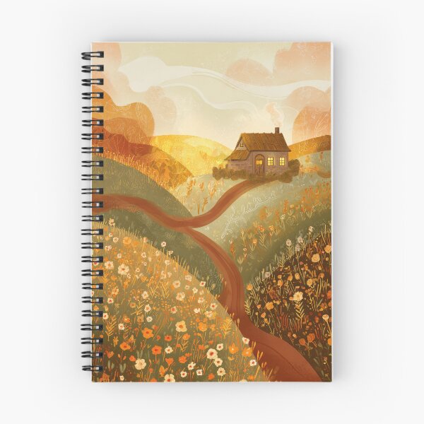 Item preview, Dreamy Cottagecore Meadow Landscape | Cozy Whimsical Countryside designed and sold by GraceInNatureCo.
