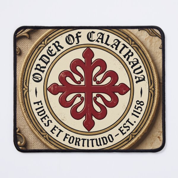Item preview, Order of Calatrava – Medieval Emblem Badge designed and sold by ElNiro.