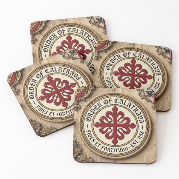 Item preview, Order of Calatrava – Medieval Emblem Badge designed and sold by ElNiro.