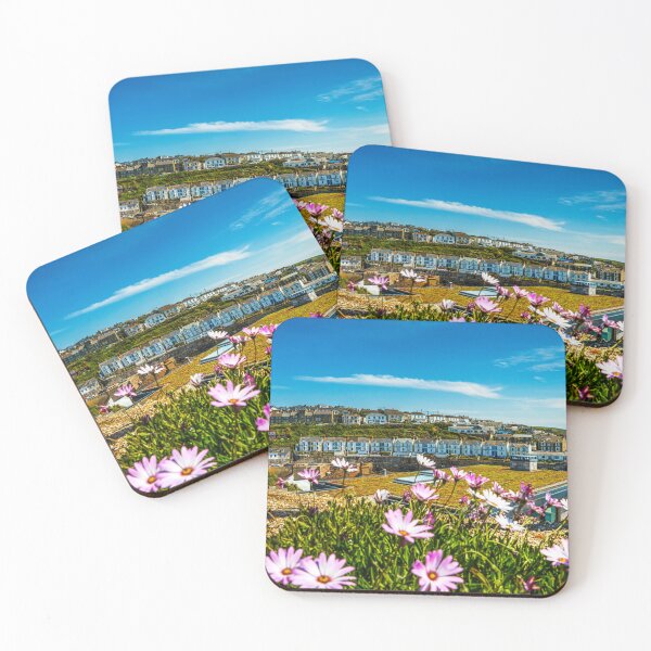 Item preview, Porthleven Harbour with Flowers and Clock Tower designed and sold by Paul Thompson Photography.
