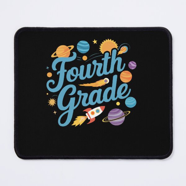 Item preview, Fourth Grade Rocket Script designed and sold by SiarheiYur.