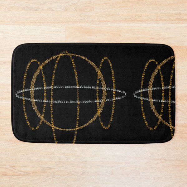 Item preview, Black and Gold geometric Elegant Print designed and sold by Desolaa_Arts.
