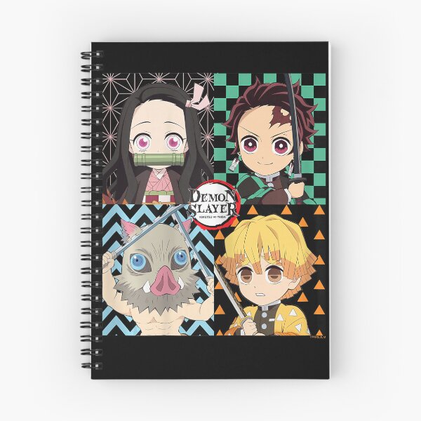 Item preview, Nezuko Tanjiro Zenitsu Kawaii Anime Graphic Poster Design designed and sold by KratofilKerri.