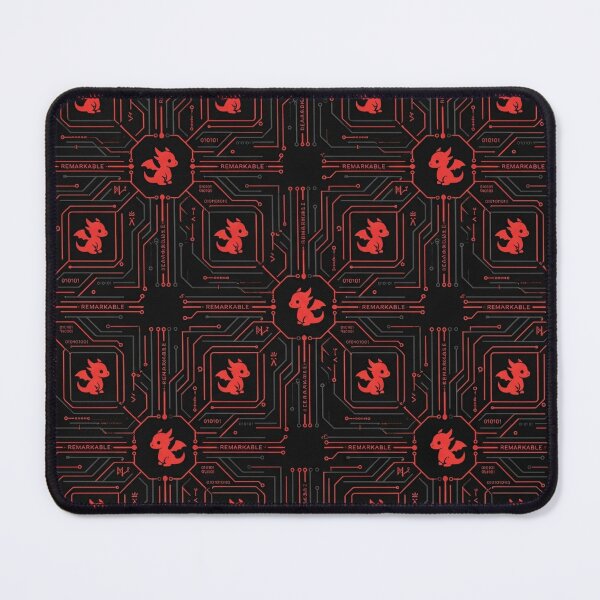Item preview, The Technomancy Circuit: Red Dragon Monogram Matrix designed and sold by MarkRemarkable.