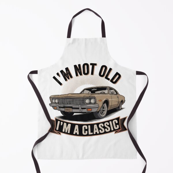 Item preview, I’m Not Old I’m A Classic - Vintage Car Design Retro Muscle Car Graphic designed and sold by ArcticFoxStudio.