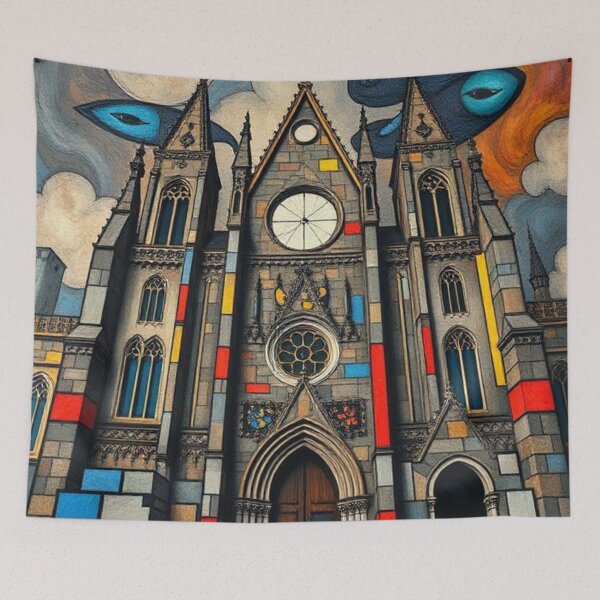Item preview, Expressionist Cathedral designed and sold by RAISC.