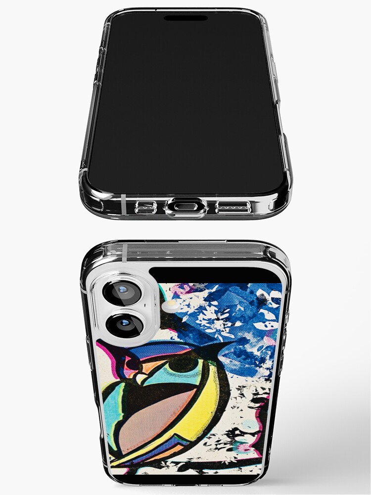 Thumbnail 3 of 5, iPhone Case, Vintage owl risograph designed and sold by MidnightARTing.