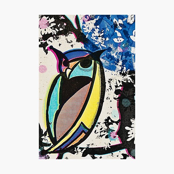 Item preview, Vintage owl risograph designed and sold by MidnightARTing.