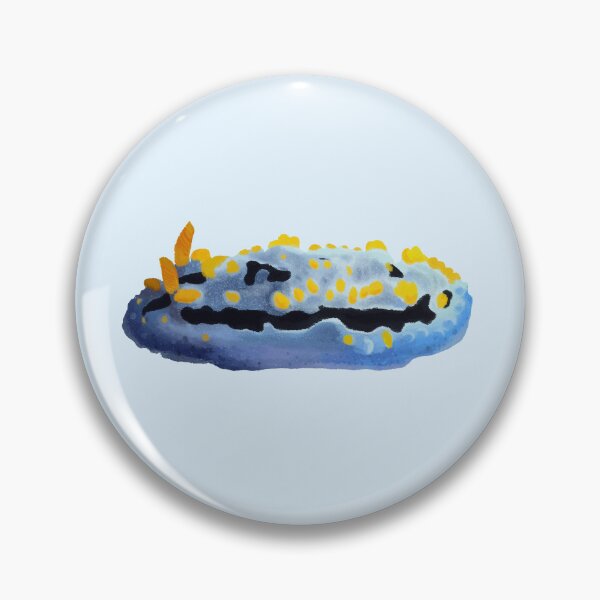 Item preview, Nudibranch - sea slug - Phyllidia Coelestis - blue designed and sold by Poulpimousse.
