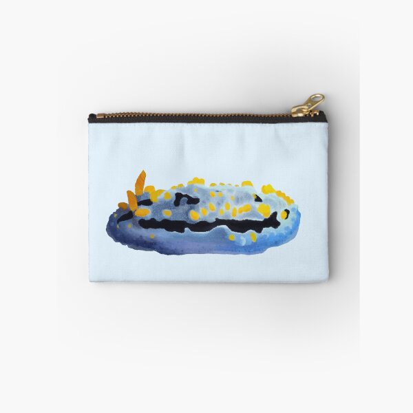 Item preview, Nudibranch - sea slug - Phyllidia Coelestis - blue designed and sold by Poulpimousse.