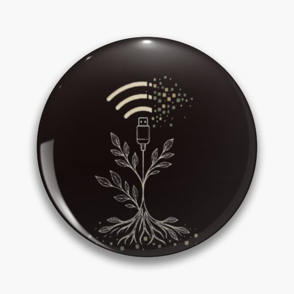 Item preview, Organic Roots Plugged Into designed and sold by Inkfino.