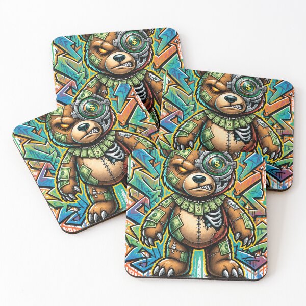 Item preview, MoneyBear–GraffitiStreetStyle designed and sold by ShirtsUp-Lane.