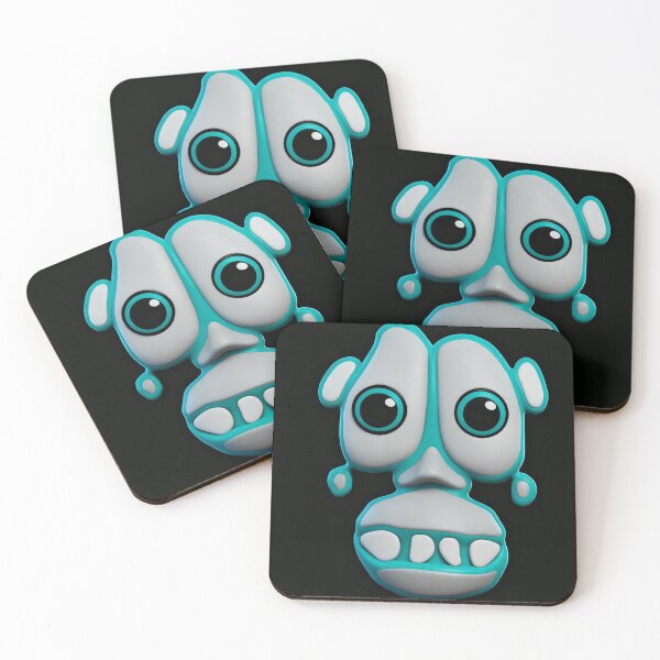 Item preview, Teal Mask Pop Face designed and sold by AirCrayons27.
