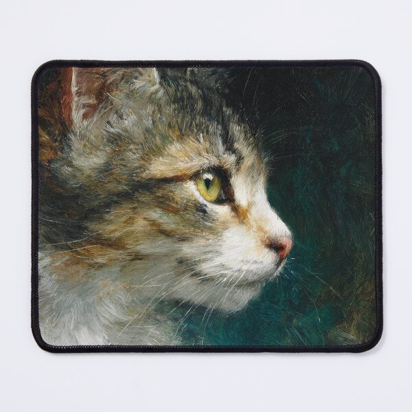 Item preview, Golden Light Cat Portrait Oil Painting designed and sold by Paolo-Bandal.