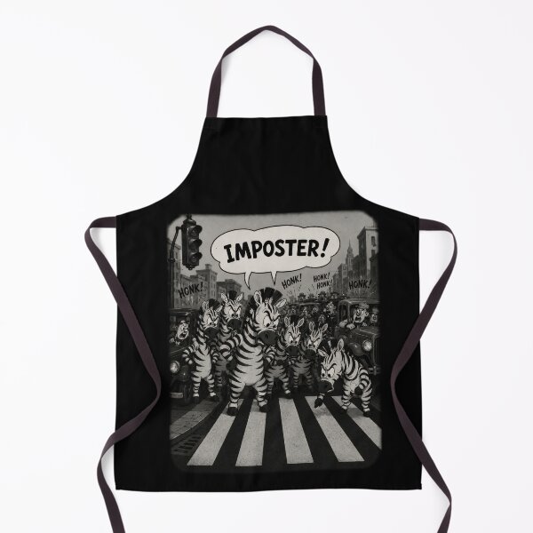Item preview, Zebra Imposter humour designed and sold by CoolCrazyQuirky.