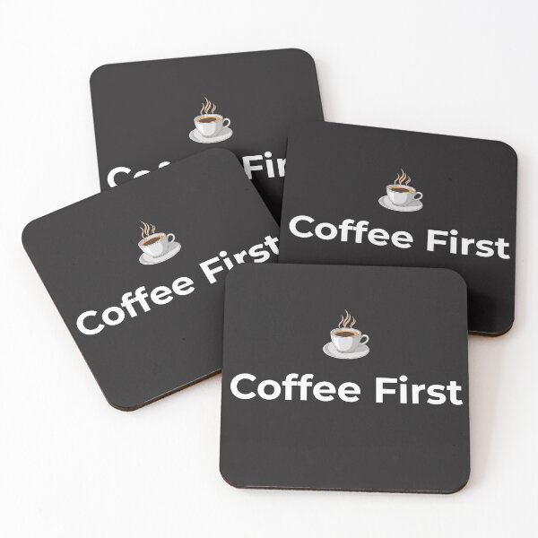 Item preview, Coffee First | Cozy Coffee Motivation Quote designed and sold by Noxivora.