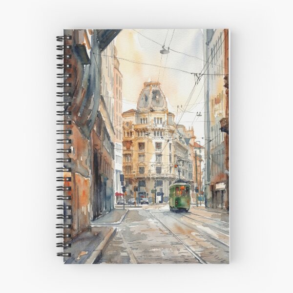 Item preview, Milan Green Tram Palazzo Meroni designed and sold by caracatita75.