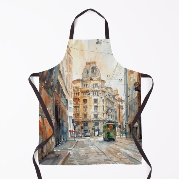 Item preview, Milan Green Tram Palazzo Meroni designed and sold by caracatita75.